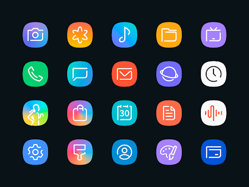 Delux - Icon Pack Screen 2