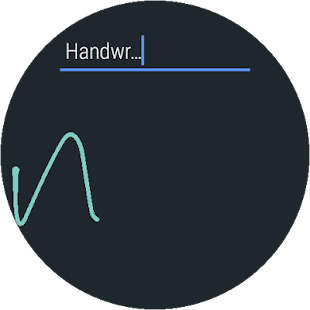 Google Handwriting Input Screenshot