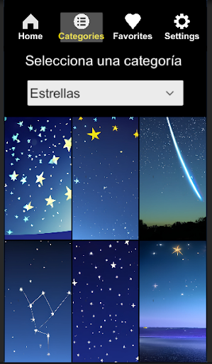 Stars wallpapers Screen 2