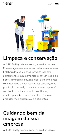 Ark Facility - Apresentação Screen 3