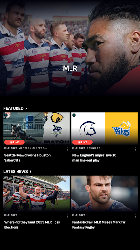 Screenshot of The Rugby Network