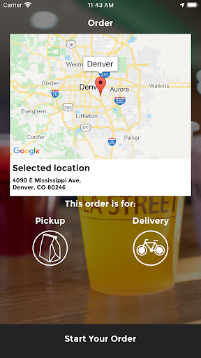 Android application Tea Street screenshort