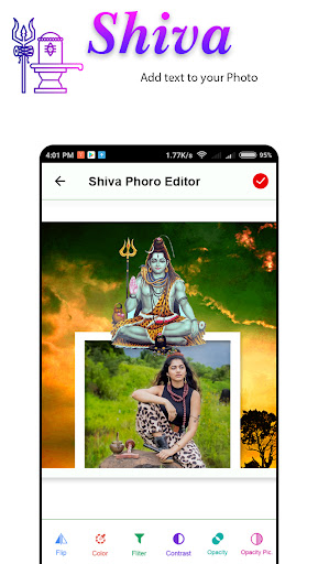 Shiva Photo Editor Screen 3