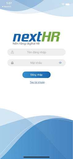 Android application NextHR screenshort