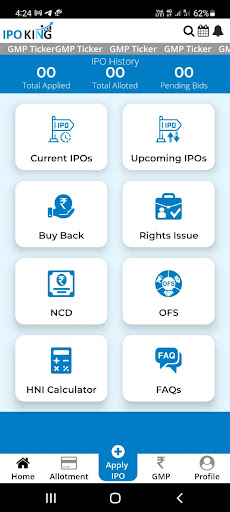 IPO KING INDIA Screen 2