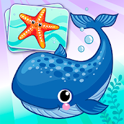 Sea Find Pair Game for Kids