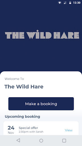 Android application The Wild Hare screenshort