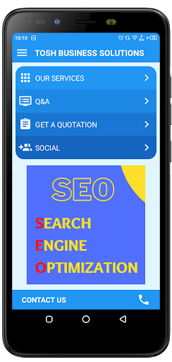 TOSH BUSINESS SOLUTIONS Screen 2