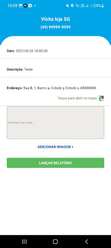 Android application SG Vendas Interno screenshort