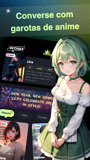 Visualização do aplicativo