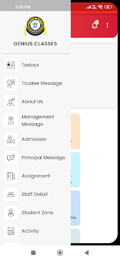 Genius Classes Screen 3