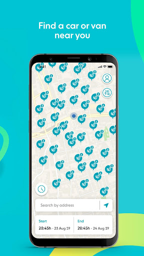 Ubeeqo: Flexible Car sharing Screen 2