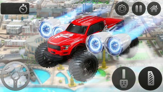 Smart Car Monster Truck Game