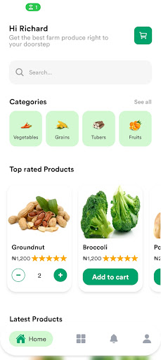 Farmers marketplace Screen 2