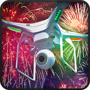 Drone 3D Fireworks