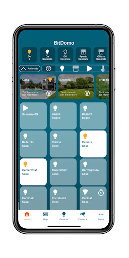 BitDomo - MyHome Domotica Screen 2