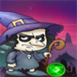 Funny Jumpy Witch icon