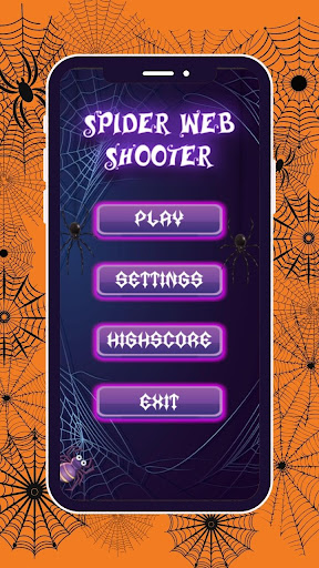 Android application Spider Web Shooter screenshort