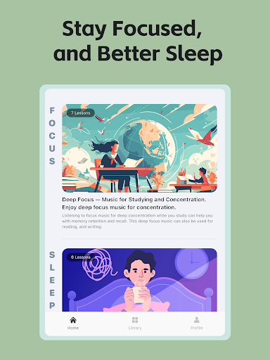 Screenshot of ADHD Sounds: Focus & Sleep