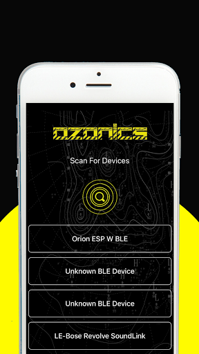 Android application Ozonics screenshort