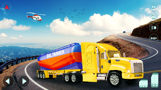 Oil Tanker Truck:Offroad Games Screen 2