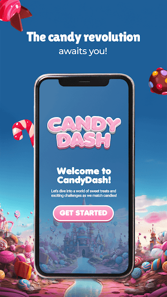 CandyDash 1.0 APK + Мод (Unlimited money) за Android