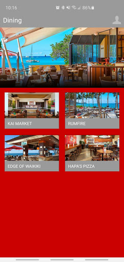 Android application Sheraton Waikiki & Luana screenshort