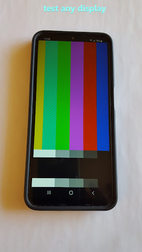 Android application Display Test Pro screenshort
