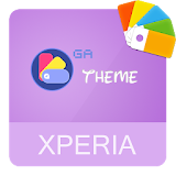 COLOR™ XPERIA | Theme A PURPLE 🎨Design For SONY icon