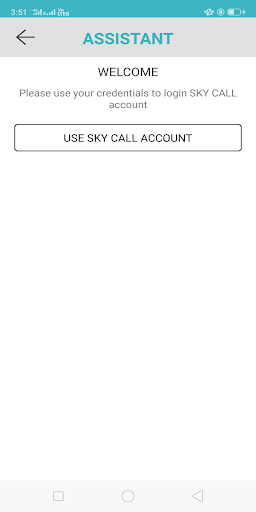 SKY CALL Screen 2