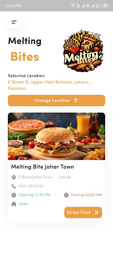 Android application The Melting Bites screenshort