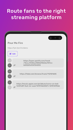 Smart Links - promote music Screen 2