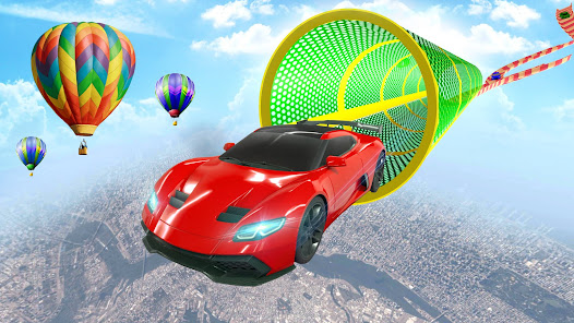 Stunts Race 3D - Car Game apkpoly screenshots 12