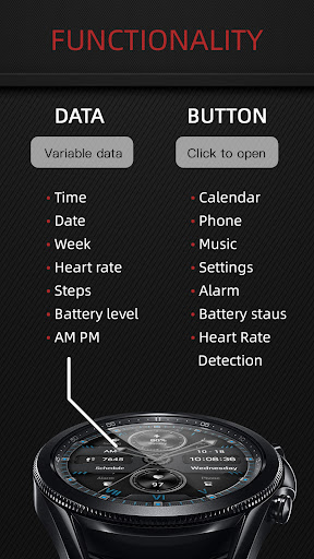 Machinery Dual Mode For WearOS Screen 2