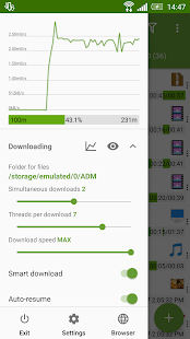 Advanced Download Manager & Torrent downloader android2mod screenshots 2