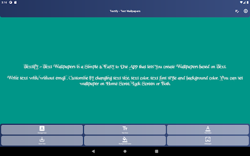 Textify - Text Wallpapers