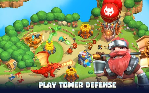 Wild Sky TD MOD APK 1.64.5 (Unlimited Gold, OneHit, Free Upgrade) 1