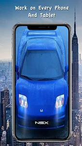 Blue Car Wallpaper