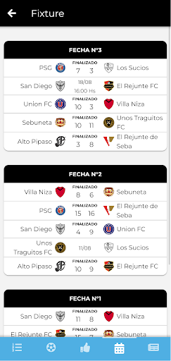 Ligas Sports Screen 3