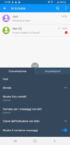 Handcent SMS Italian Languageのおすすめ画像3
