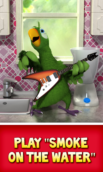 Talking Pierre the Parrot banner