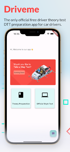 Android application Driveme: DTT Prep & Practice screenshort