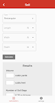 screenshot of Landscaping Calculator