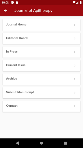 Journal of Apitherapy