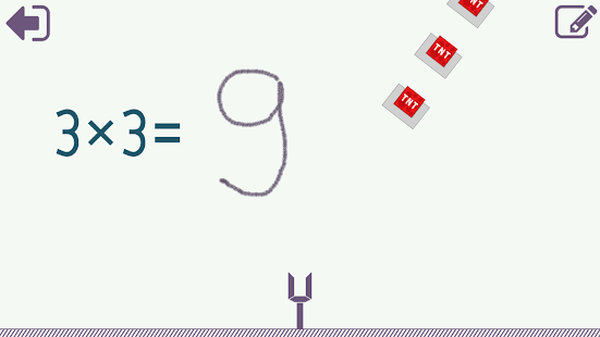 Captura de pantalla de taules de multiplicació 10x10