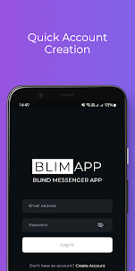 BlimApp - Blind Messenger App