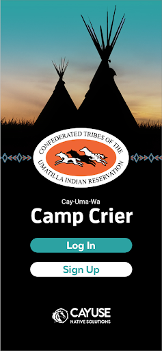 Android application Cay-Uma-Wa Camp Crier screenshort