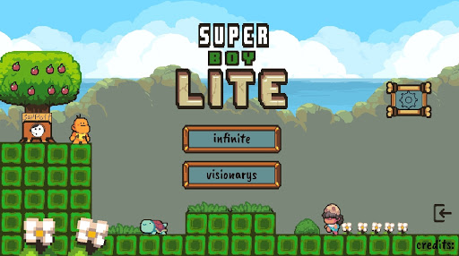Android application Super Boy Lite screenshort