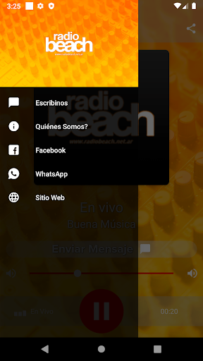 Radio Beach Screen 2