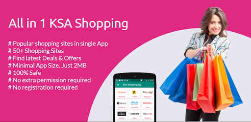 Android application Online KSA Shopping App screenshort